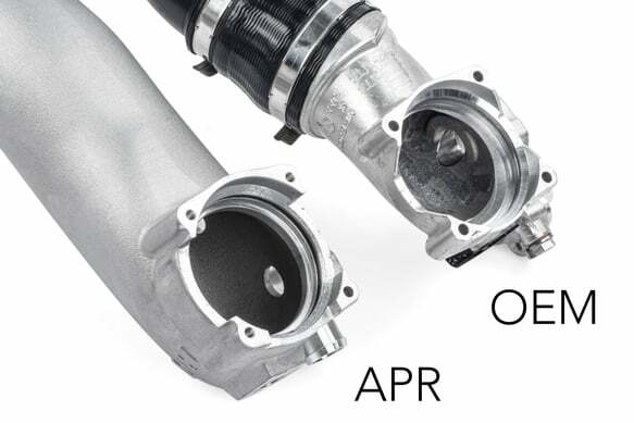 Fits 2017-2020 RS3 Audi Throttle Body Inlet System -2.5T EA855 EVO billet aluminum