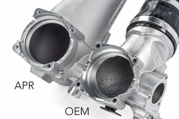 Fits 2017-2020 RS3 Audi Throttle Body Inlet System -2.5T EA855 EVO billet aluminum