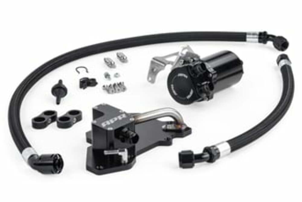 APR Fits 2019-24 Q3 Audi Full Catch Can System -1.8T / 2.0T GEN 3 MQB and VW billet aluminum stainless steel