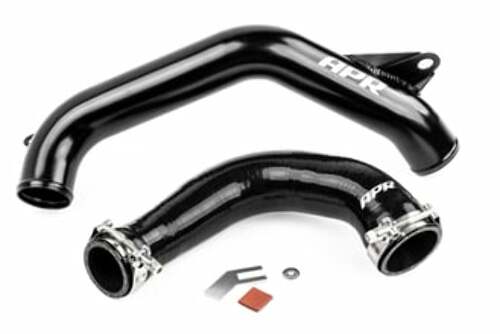 Fits 2019-2024 Q3 Audi Charge Pipes-Turbo Outlet-MQB 1.8T/2.0T(DTR6054)MS100215 and VW aluminum black