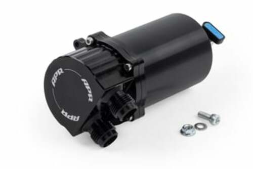 APR Fits 1999-2001 911 Porsche Universal Catch Can (AN Fittings) for Audi and VW billet aluminum black