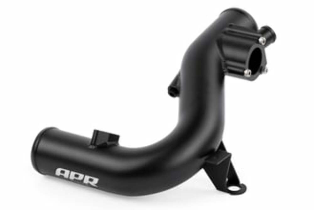 Fits 2022-24 S3 Audi Throttle Body Pipe - 2.0T R/S3 Platform and VW billet aluminum black