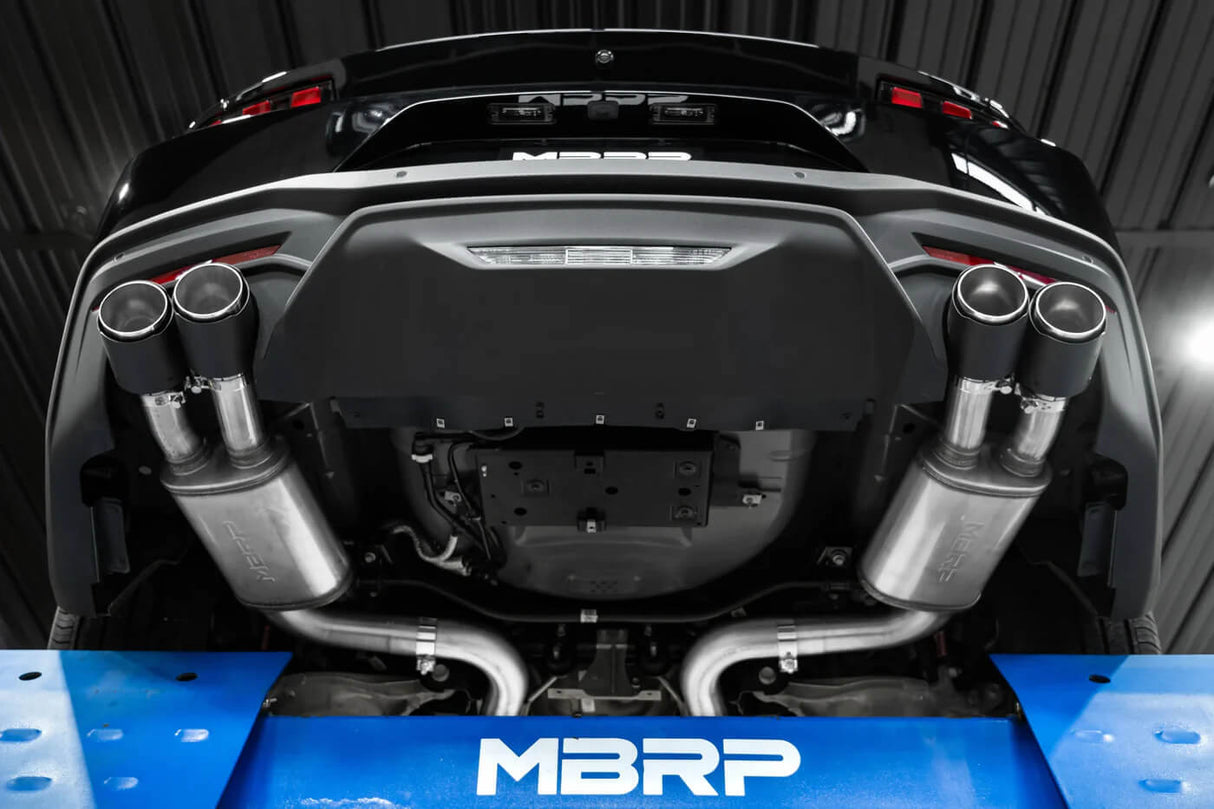 MBRP exhaust system fits 2018-2026 Ford Mustang 3 inch Armor Pro Series T304 stainless steel