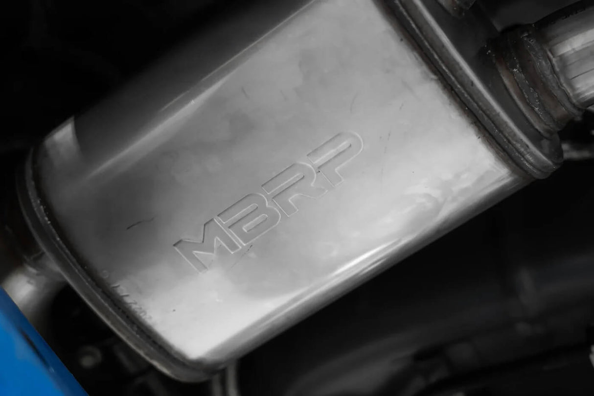 MBRP exhaust system fits 2018-2026 Ford Mustang 3 inch Armor Pro Series T304 stainless steel