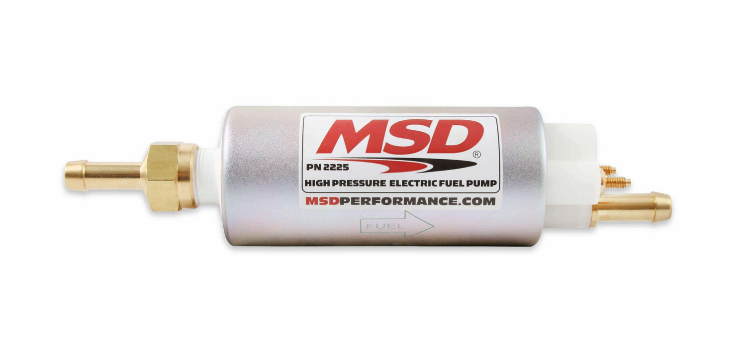 t MSD 2225 In-Line Hi-Pressure Fuel Pump MSD