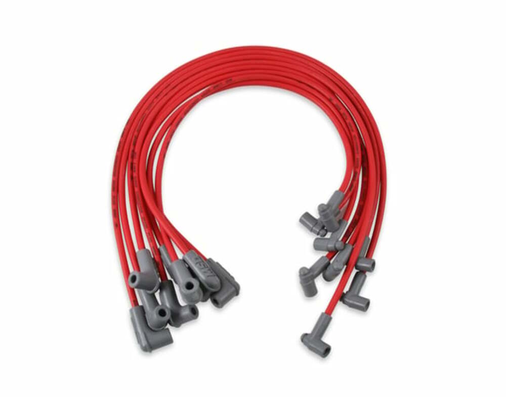 MSD spark plug wire set for 1975-1986 Chevy Monte Carlo red sbc 400