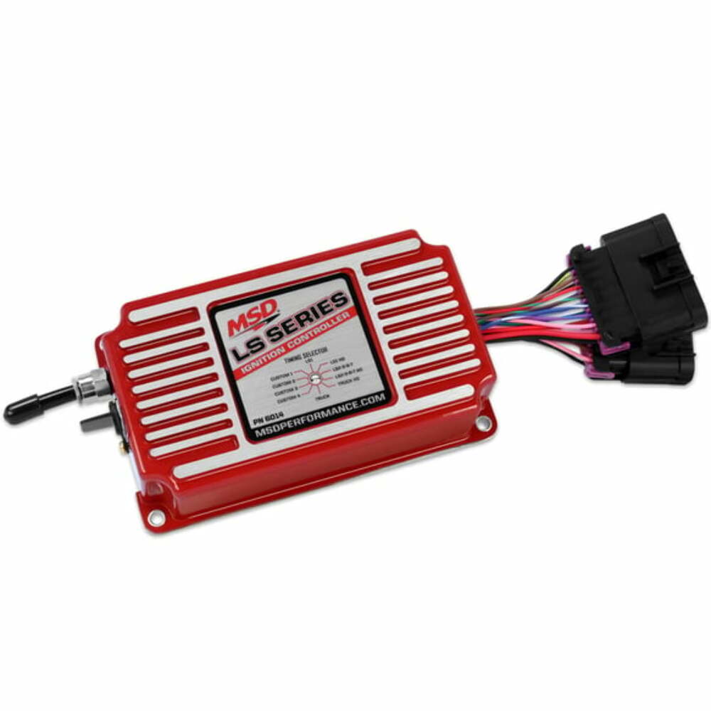 MSD ignition control box for 2005-2006 Chevy Corvette red small block ls 6014