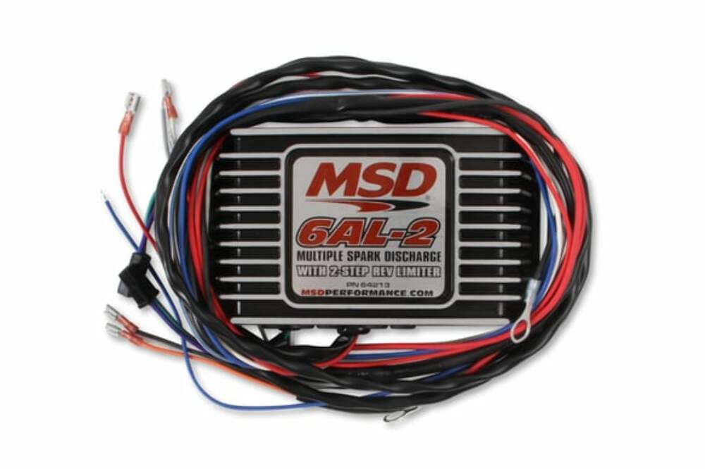 MSD ignition control box for 2012-2018 Chevy black aluminum bbc 64213