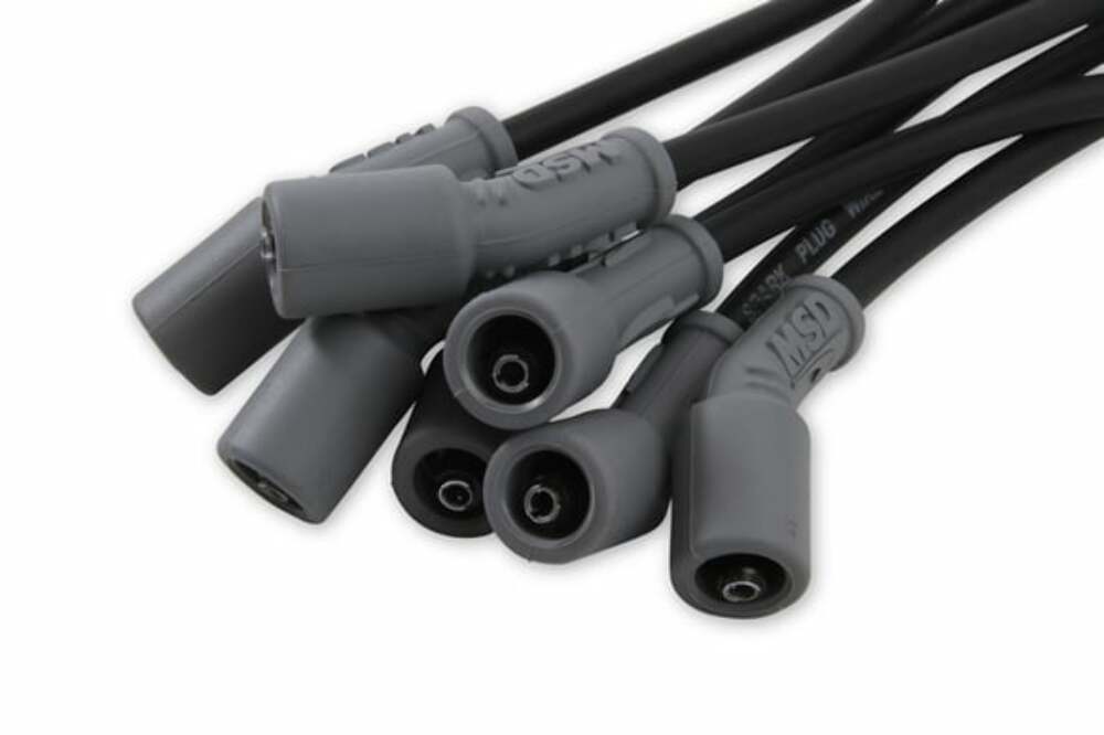 MSD spark plug wire set for 2004-2005 Chevy Silverado black ls