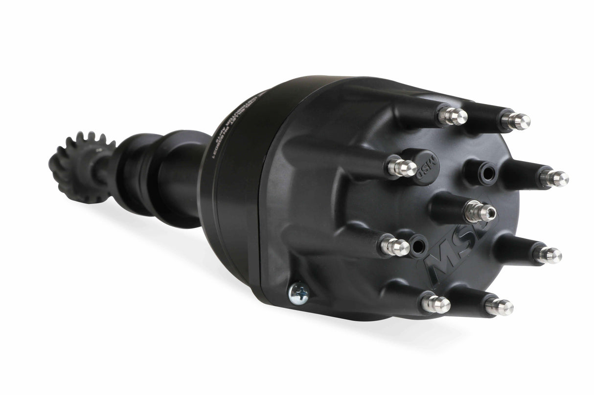 MSD ignition distributor for 1958-1971 Ford Mustang black steel anodized 835031