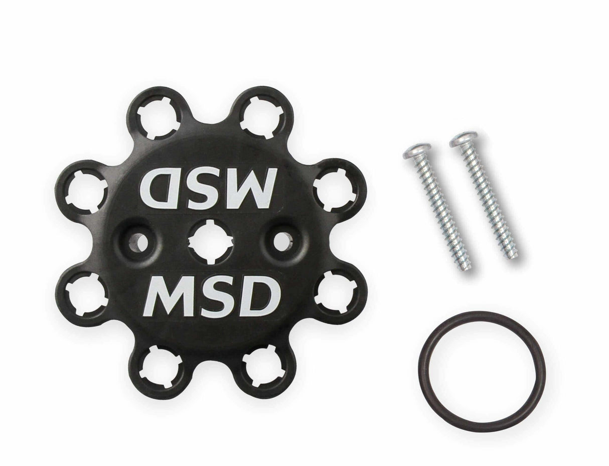 MSD ignition distributor black steel anodized 23793