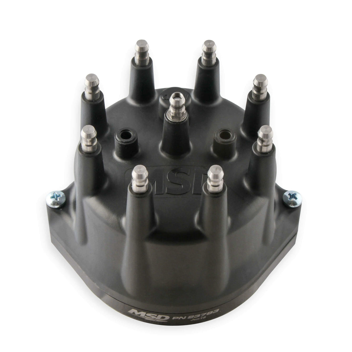 MSD ignition distributor black steel anodized 23793