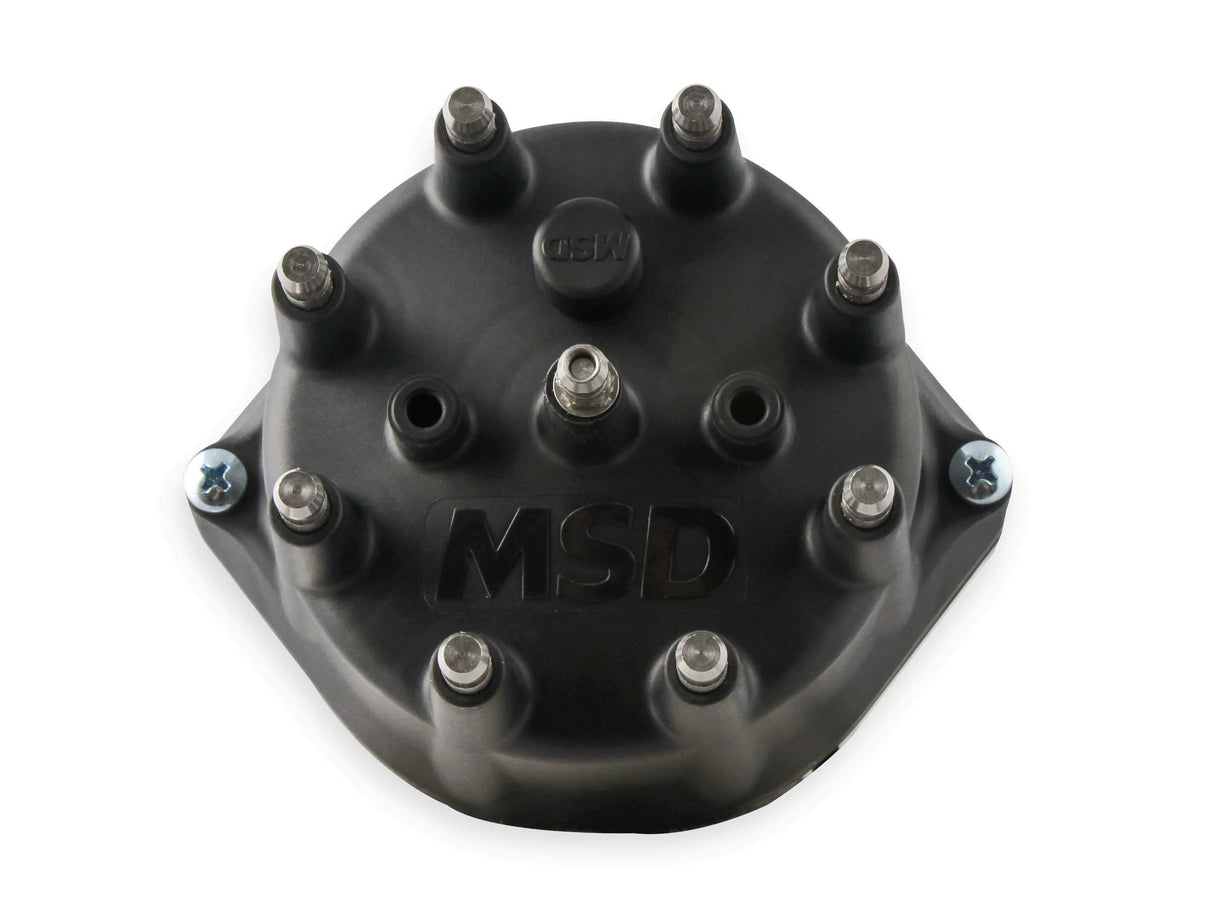 MSD ignition distributor black steel anodized 23783