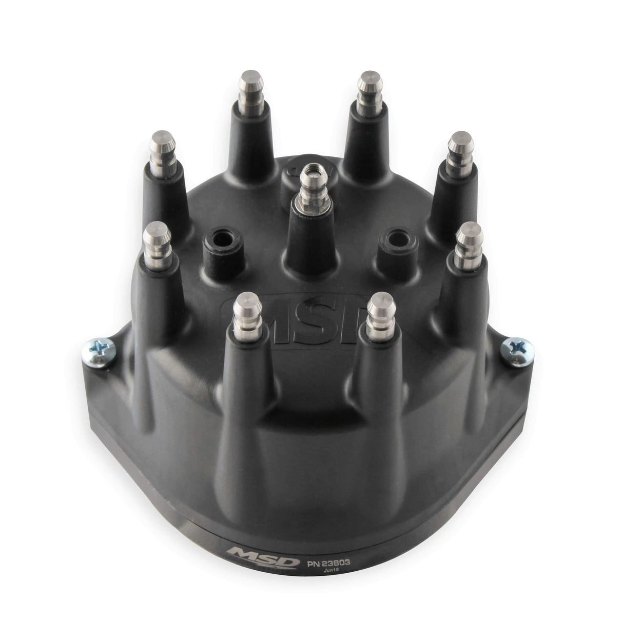 MSD ignition distributor black steel anodized 23803