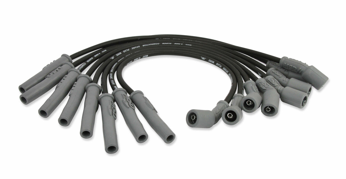 MSD spark plug wire set for 2010-2014 Ford F-150 black red 31633