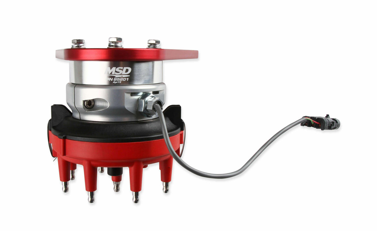 t MSD Front Drive Distributor with Adjustable Cam Sync - 85201 MSD