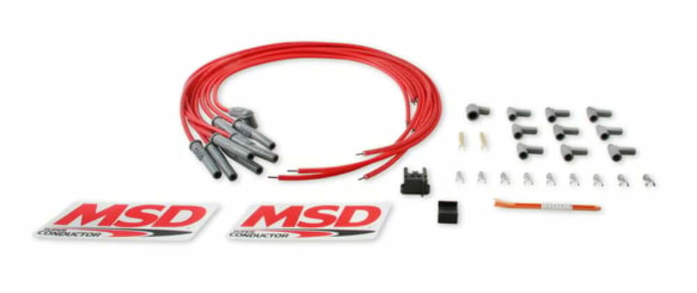MSD ignition distributor for 1972-1974 Chevy Monte Carlo red 31189
