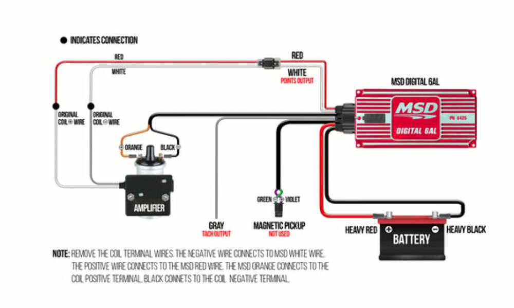 t MSD Ignition 6425 Digital 6AL CDI Ignition Control Box With Rev Limiter MSD