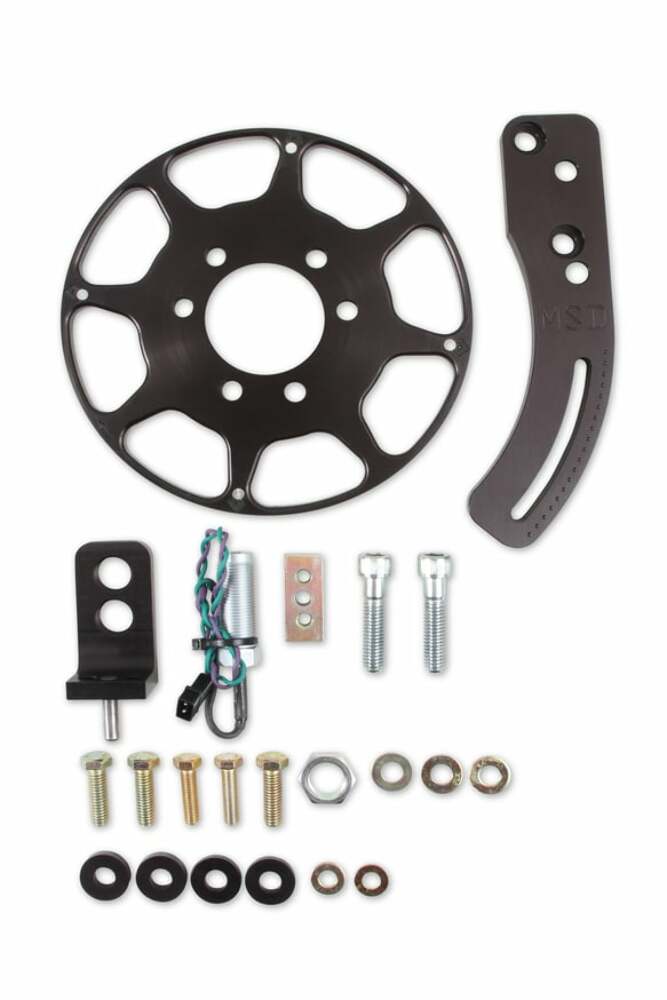 t MSD IGNITION BBC Crank Trigger Kit Black 86203 MSD