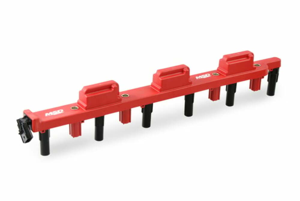 MSD ignition coil for 2000-2006 Jeep Wrangler red 82738