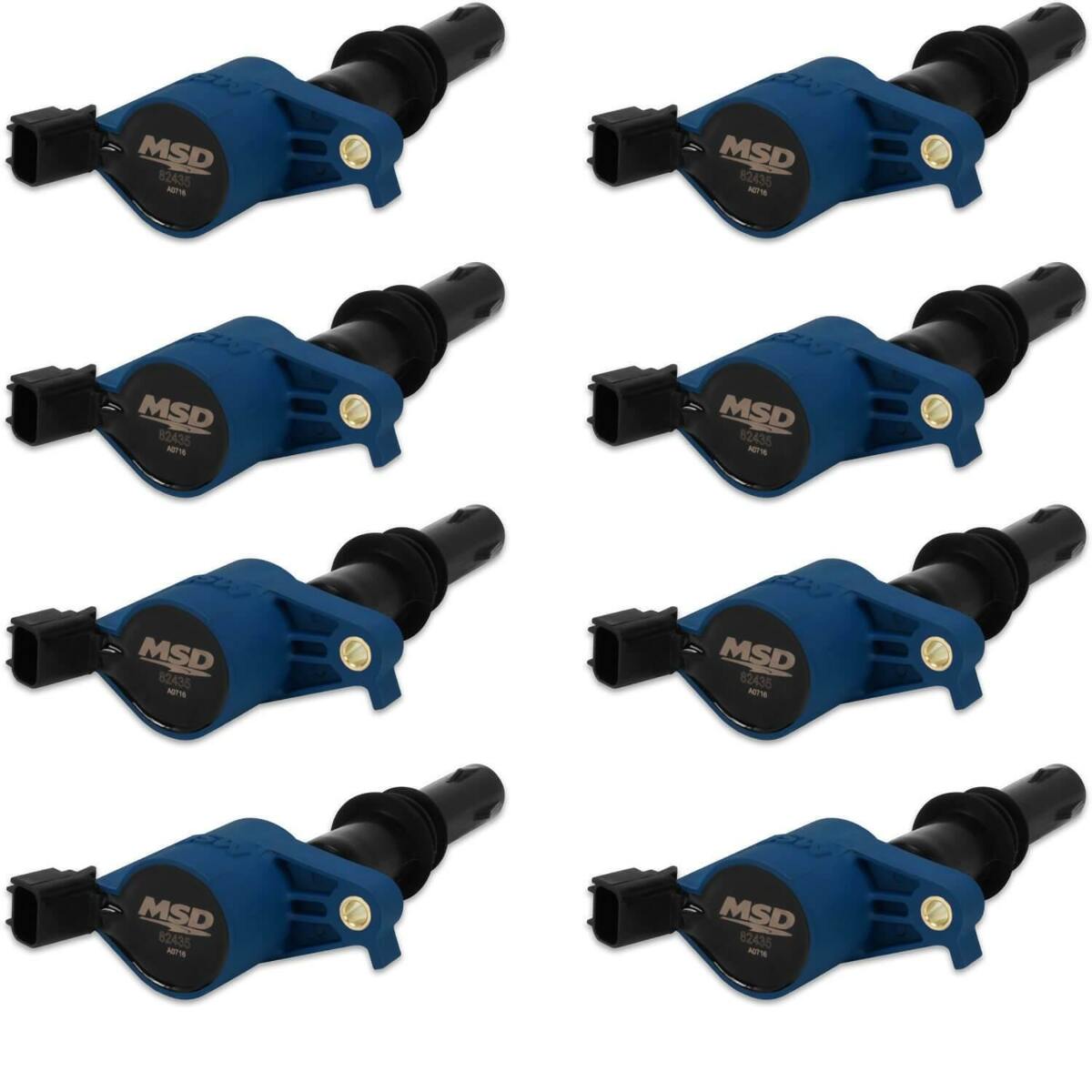 t MSD Ignition Coil 2004-2008 Ford 4.6L/5.4L 3-valve engines, Blue, 8-pack 824385 MSD