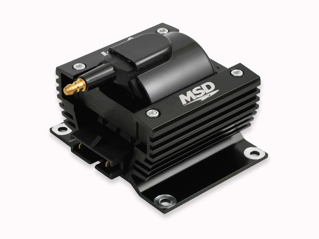 MSD ignition control box black aluminum anodized 86415
