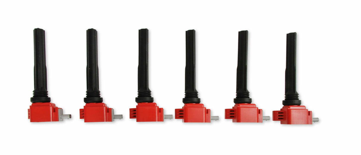 t MSD Ignition Coils 2017-2020 Ford 3.5L EcoBoost V6 engines, Red, 6-Pack - 82706 MSD
