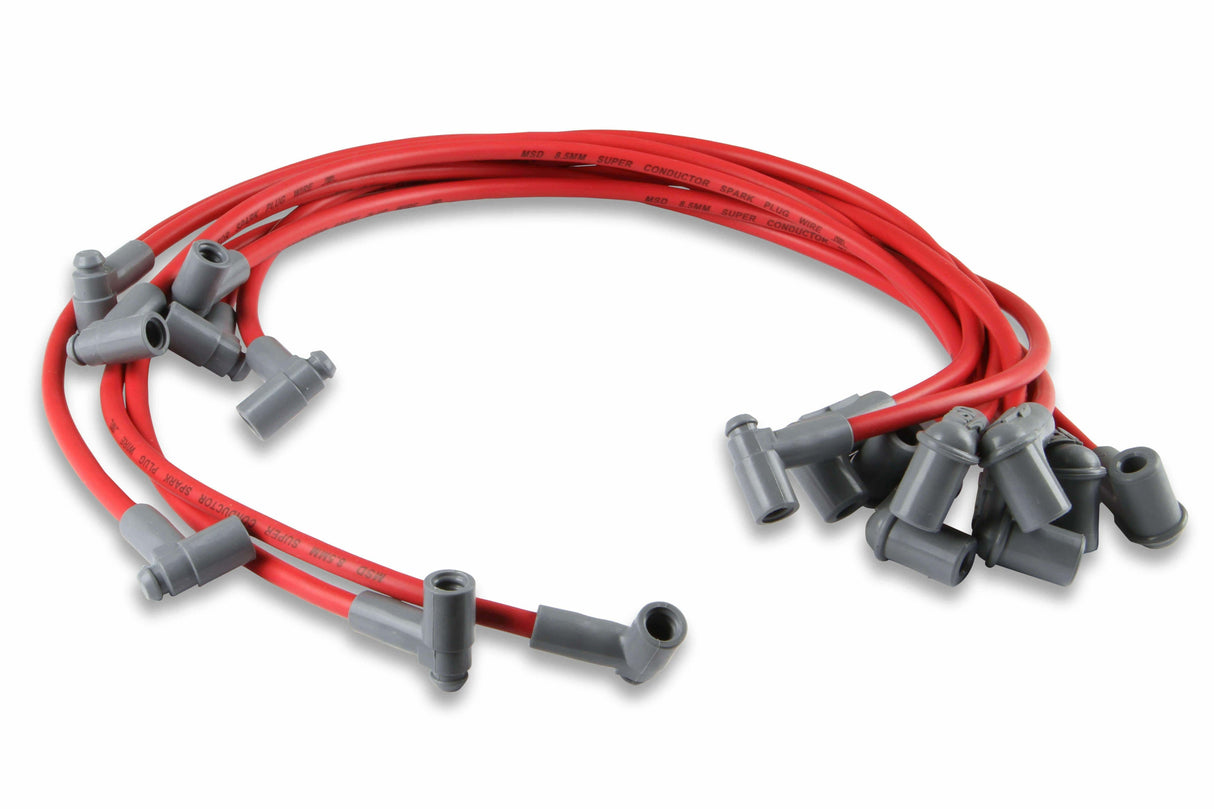 MSD spark plug wire set for 1979-1982 Chevy Monte Carlo red sbc 31359