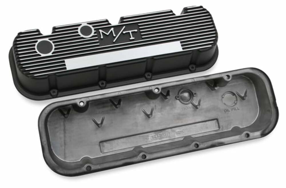 Hooker performance muffler black black-241-85