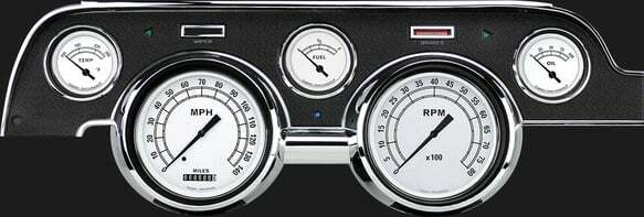 White 1967-68 Mustang MU67CW for 1967-1968 Mustang