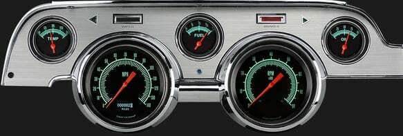 Fuel Gauge for 1967-1968 Mustang black
