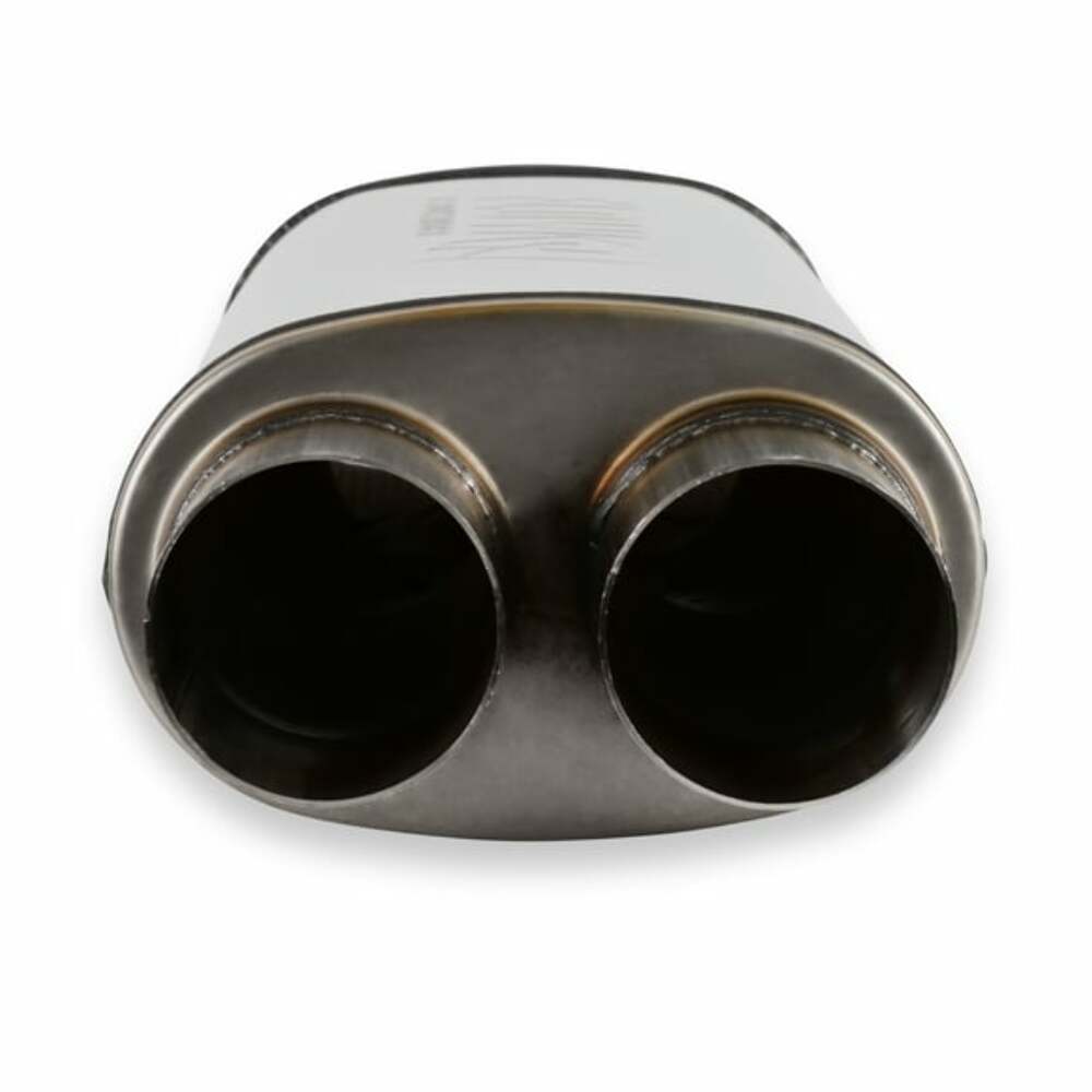 t Muffler - 3 Dual In/3 Dual Out - Straight Through Performance-72469 Flowmaster