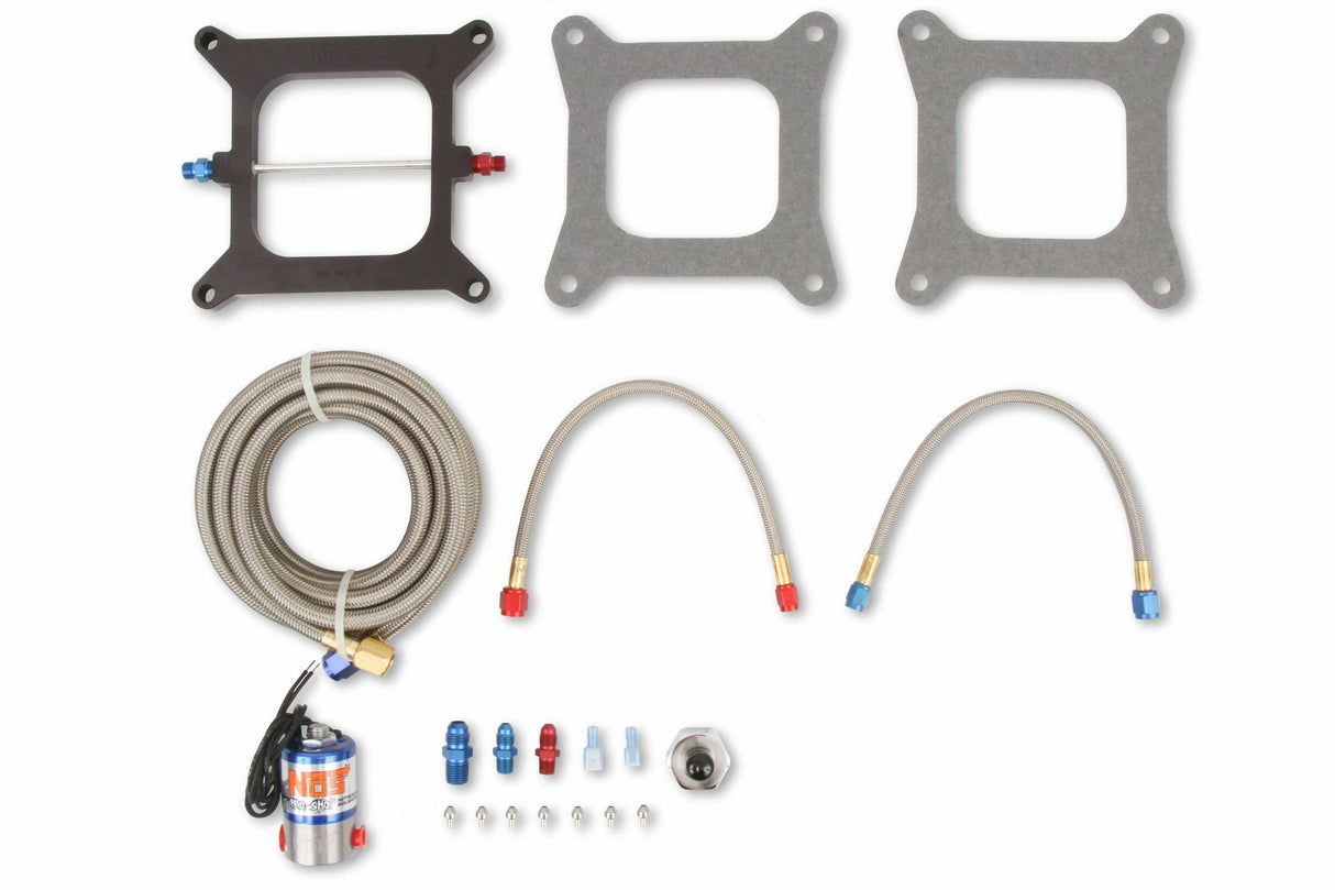 NOS big shot single stage upgrade kit -6AN wet plate solenoid 0025NOS
