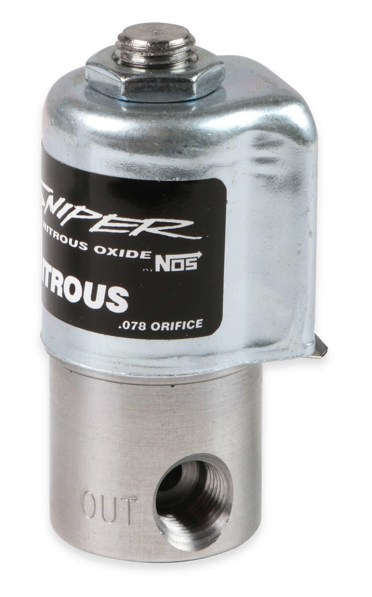 NOS sniper nitrous system holley/carter 195 lb wet plate solenoid 07001NOS