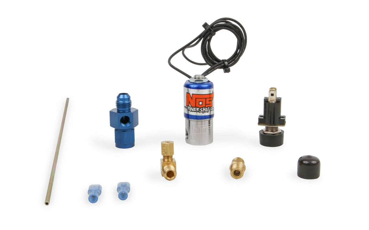 NOS nitrous bottle purge valve -6AN solenoid 16032NOS