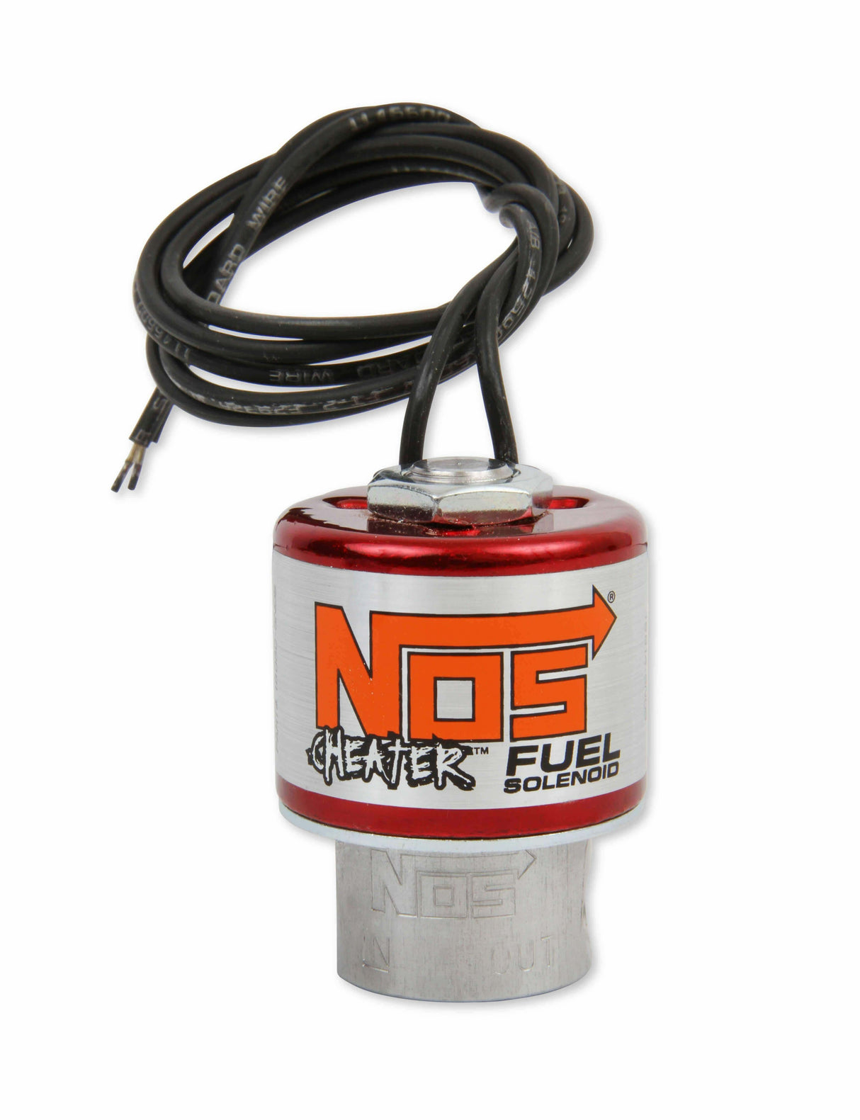 NOS cheater fuel solenoid stainless steel blue red purge 18050NOS