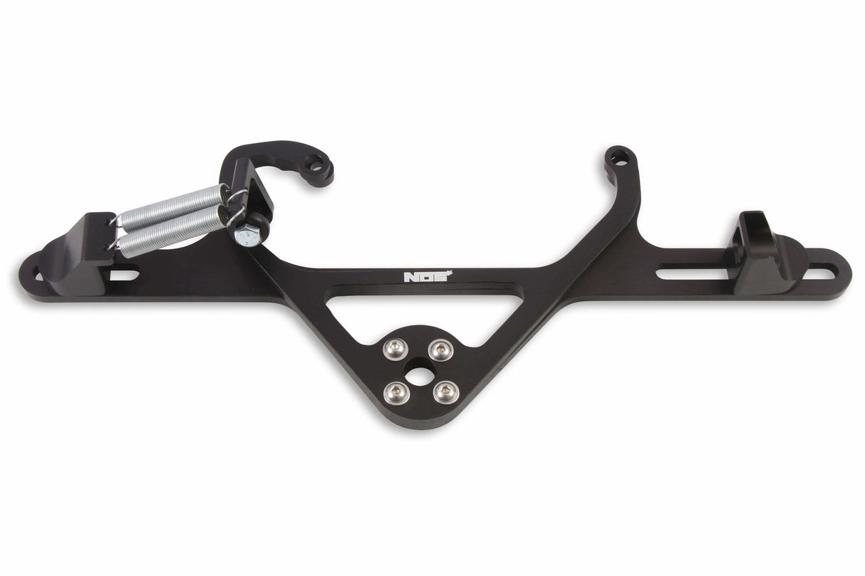 NOS billet solenoid bracket kit - 4150 and 4150HP black 16516NOS