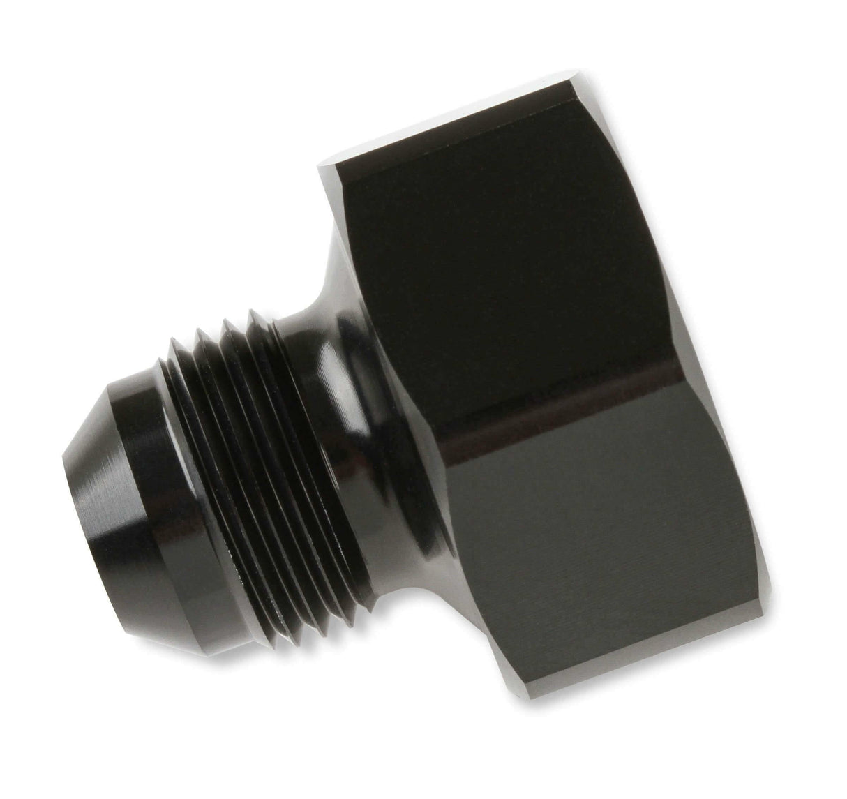 NOS black T7075 aluminum 8AN-660 bottle nut adapter -8AN 16233NOS