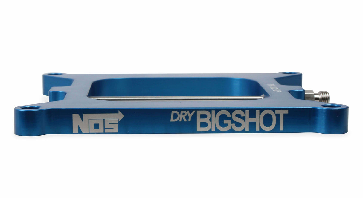 NOS dry bigshot 4-barrel professional kit -6AN 14 foot 10 lb stainless steel blue 02155NOS