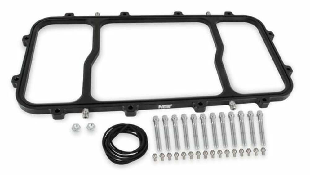 t NOS Dry Nitrous Plate for Holley LS Hi-Ram EFI Intake Manifolds-Black 12535BNOS NOS