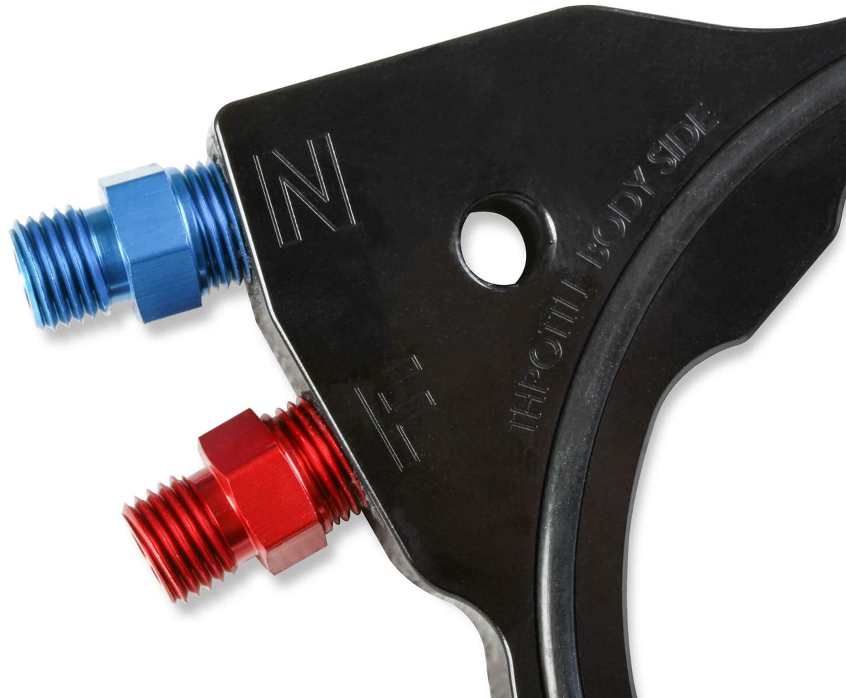 NOS EFI nitrous wet plate - Mopar black clear 15184NOS