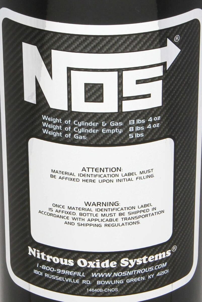 t NOS Nitrous Bottle - 14730BNOS NOS