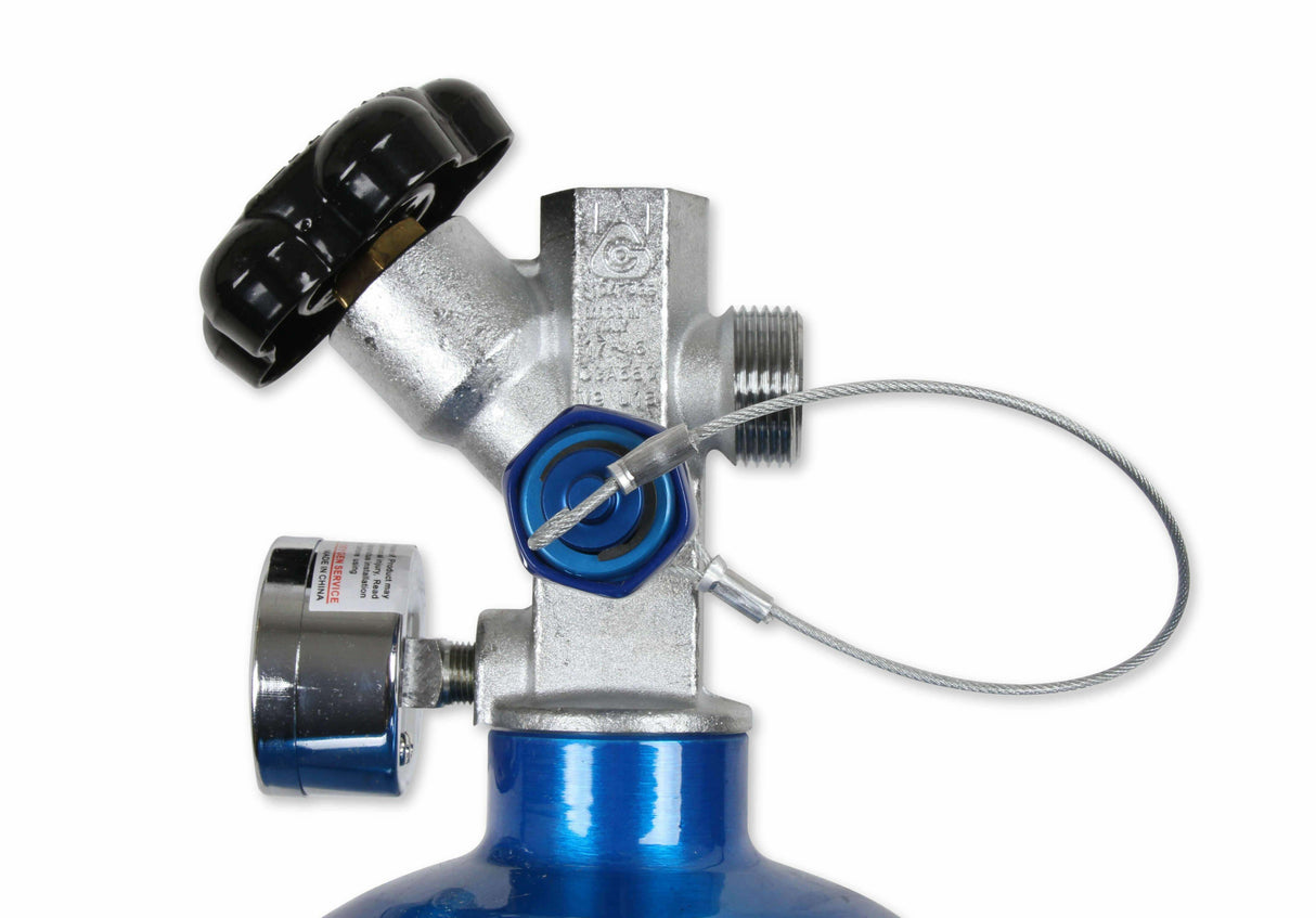 NOS nitrous bottle - 14745-TPINOS 10 lb blue