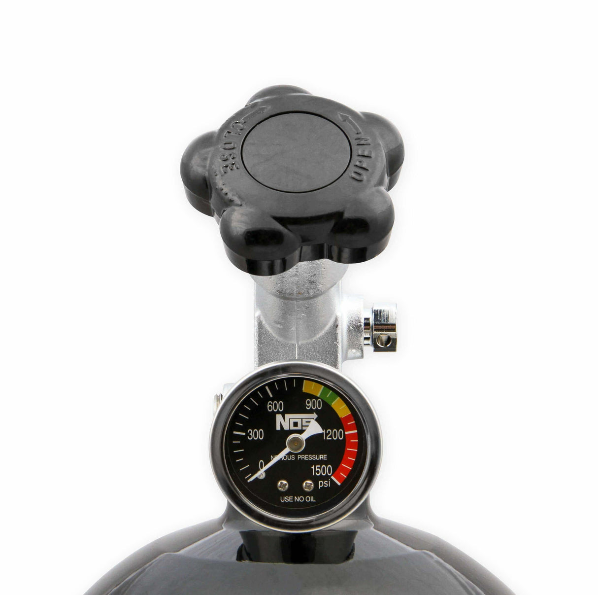 NOS nitrous bottle - 14750BNOS 15 lb black 2493