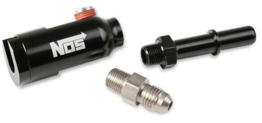 NOS plate wet nitrous system - GM - 05173BNOS -6AN 10 lb black EFI 2493
