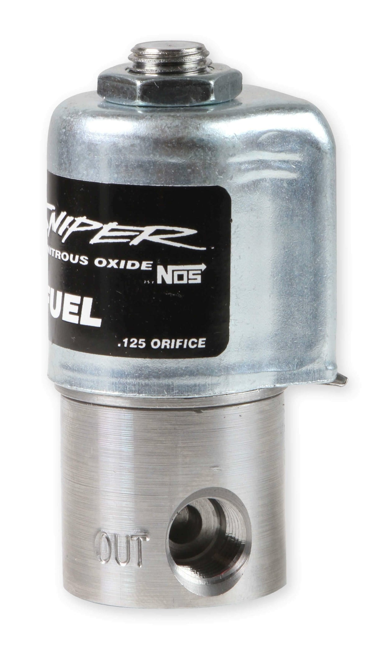 NOS sniper fuel solenoid stainless steel blue red black purge 18085NOS