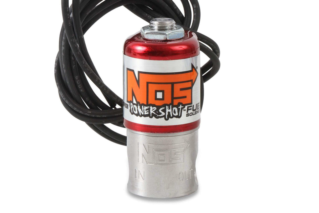 NOS sniper single fogger wet nitrous system - multi-fit -4AN 10 lb stainless steel blue red 05134NOS