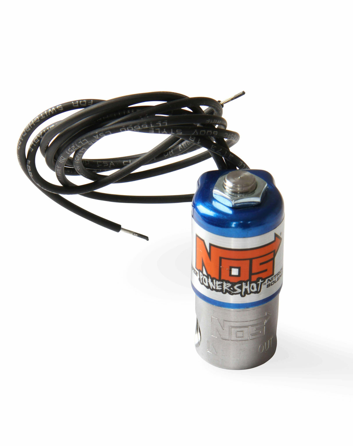 NOS sportsman fogger nitrous system 10 lb braided hose blue wet solenoid 05088NOS