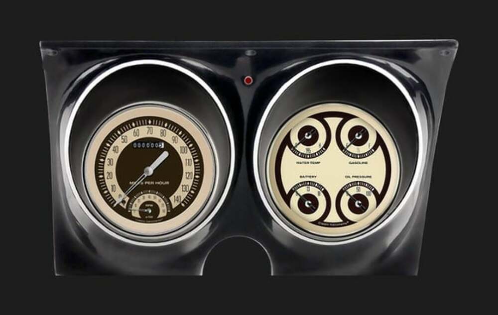 Nostalgia VT 1967-68 Camaro Package CAM67NT for 1967-1968 Camaro dash gauge cluster