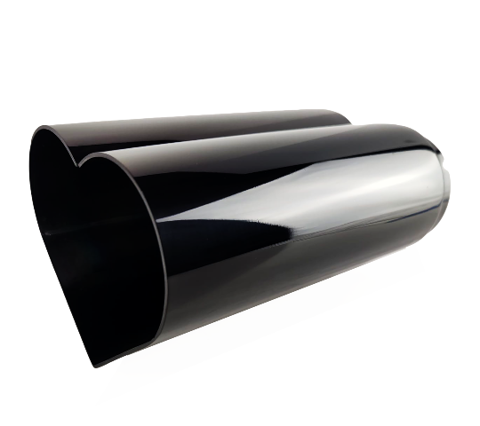 2.5" ID/4" OUT/9.5" Heart Shape Exhaust Tip Black Chrome NT-HEART-SBC